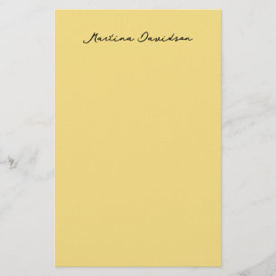 Moderne Minimalistische Eenvoudige Jasmijnkleur Na Briefpapier