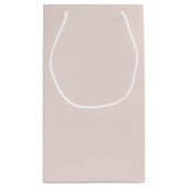 Moderne minimalistische eenvoudige lay-out Typo Wa Klein Cadeauzakje (Achterkant)