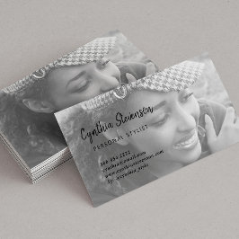 Moderne, minimalistische, eenvoudige professionele visitekaartje