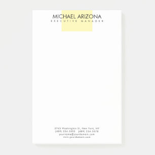 Moderne Minimalistische Eenvoudige Vlakke Post-it® Notes