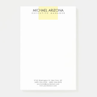 Moderne Minimalistische Eenvoudige Vlakke Post-it® Notes
