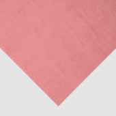 Moderne Minimalistische Effen Lichtkoraal Tissuepapier (Detail)