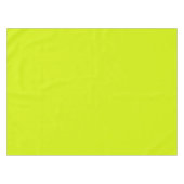 Moderne minimalistische elegante Chartreuse geel Tafelkleed (Voorkant (Horizontaal))