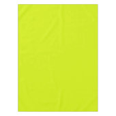 Moderne minimalistische elegante Chartreuse geel Tafelkleed (Voorkant)
