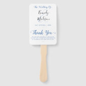 Moderne minimalistische ✨💍 Elegante eenvoudige br Handwaaier (Voorkant)