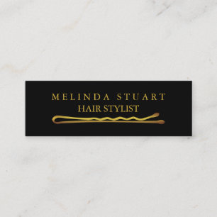 Moderne Minimalistische Elegante Elegante Mini Visitekaartje