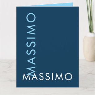 Moderne Minimalistische Elegante Gewone Pruisisch  Kaart