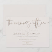 Moderne minimalistische elegante klassieker | Brui Kaart (Voorkant / Achterkant)