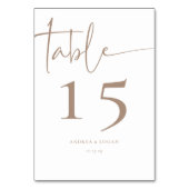 Moderne minimalistische elegante klassieker kaart (Achterkant)