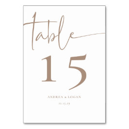 Moderne minimalistische elegante klassieker kaart