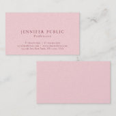 Moderne minimalistische elegante luxe premium pare visitekaartje (Voorkant / Achterkant)