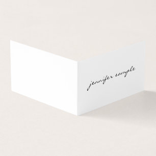 Moderne, minimalistische elegante professional gev visitekaartje