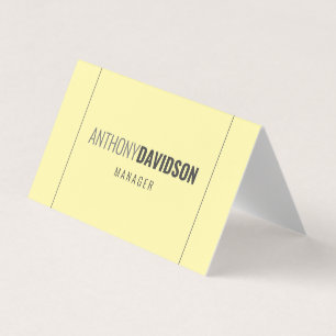 Moderne Minimalistische Elegante Professionele Crè Visitekaartje