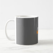 Moderne Minimalistische Elegante Professionele Een Koffiemok (Links)