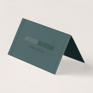 Moderne Minimalistische Elegante Professionele Visitekaartje