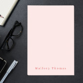 Moderne minimalistische elegante stijlvolle blush  post-it® notes