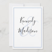 Moderne minimalistische ✨💌 Elegante trendsetting Kaart (Achterkant)