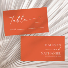 Moderne minimalistische elegante Verona Sunset bru Plaatskaartje