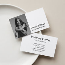 Moderne Minimalistische Elegante Zwart-Wit Fotogra