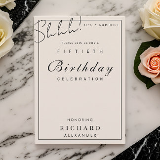 Moderne minimalistische elke mijlpaal verrassing v kaart