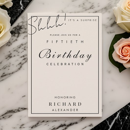 Moderne minimalistische elke mijlpaal verrassing v kaart