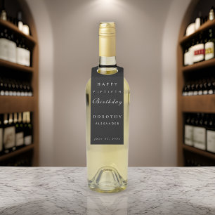 Moderne minimalistische elke mijlpaal Volwassen Ve Flessenhanger