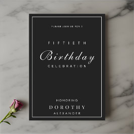 Moderne minimalistische elke mijlpaal Volwassen Ve Kaart