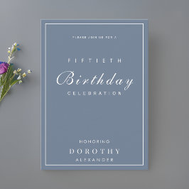 Moderne minimalistische elke mijlpaal Volwassen Ve Kaart