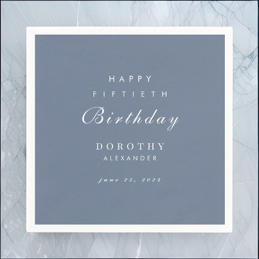 Moderne minimalistische elke mijlpaal Volwassen Ve Servet