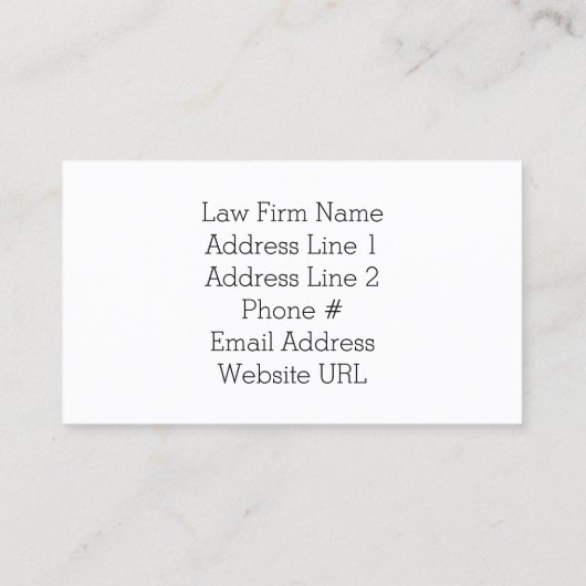 Moderne, minimalistische en elegante lijngrens visitekaartje (Achterkant)