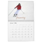 Moderne minimalistische familiefoto 2022 kalender (Jan 2026)