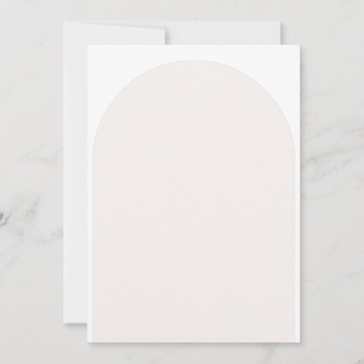 Moderne minimalistische feestdag kaart (Achterkant)