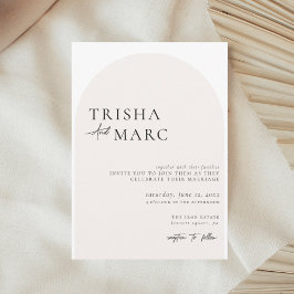 Moderne minimalistische feestdag kaart