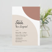 Moderne minimalistische feestdag kaart (Staand voorkant)