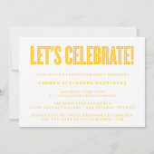MODERNE MINIMALISTISCHE FELICITATIES AFSTUDEREN UI KAART (Achterkant)