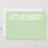 MODERNE MINIMALISTISCHE FELICITATIES AFSTUDEREN UI KAART (Achterkant)