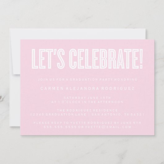 MODERNE MINIMALISTISCHE FELICITATIES AFSTUDEREN UI KAART (Achterkant)