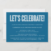 MODERNE MINIMALISTISCHE FELICITATIES AFSTUDEREN UI KAART (Achterkant)