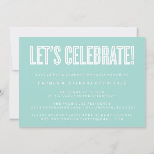 MODERNE MINIMALISTISCHE FELICITATIES AFSTUDEREN UI KAART (Achterkant)