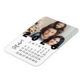 Moderne Minimalistische Foto Agenda Oktober 2026 Magneet (Linkerzijde)