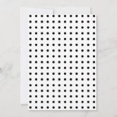 Moderne minimalistische foto-begrafenis kaart (Achterkant)