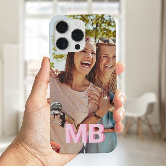 Moderne minimalistische foto Case-Mate iPhone case