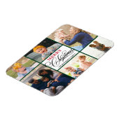 Moderne minimalistische foto-inklage van rood elle magneet (Linkerzijde)