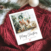 Moderne minimalistische foto Kerstmis