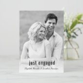 Moderne minimalistische foto-partij kaart (Staand voorkant)