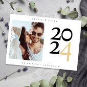 Moderne Minimalistische Foto Save the Date 