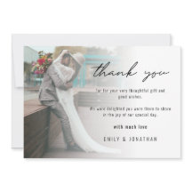 Moderne minimalistische foto toevoegen Trouwfoto