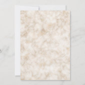 Moderne minimalistische foto van Birthday Kaart (Achterkant)