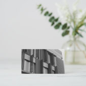 Moderne minimalistische foto Visitekaartje (Staand voorkant)