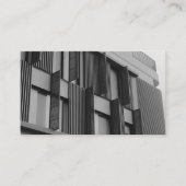 Moderne minimalistische foto Visitekaartje (Voorkant)